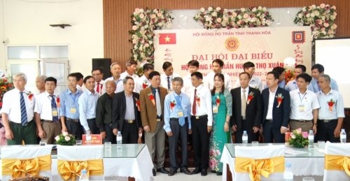 Hội đồng họ Trần huyện Thọ Xuân tỉnh Thanh Hóa tổ chức Đại hội lần thứ I