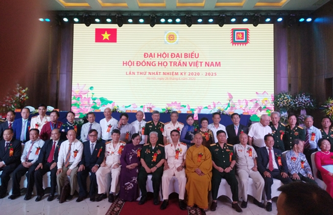 DANH SÁCH ỦY VIÊN HỘI ĐỒNG HỌ TRẦN VIỆT NAM, NHIỆM KỲ 2020 - 2025