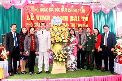 Ra mắt Quỹ khuyến học 5 chi họ Trần tại xã Đào Xá