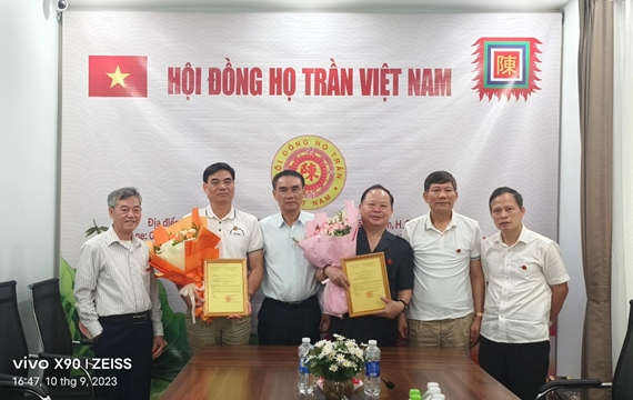 Hội đồng họ Trần Việt Nam có thêm 3 Phó Chủ tịch Hội đồng